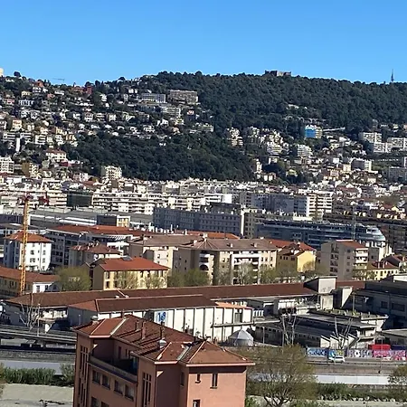 Appartement-nice 01 Vue - Panoramique Wifi-parking Apartment